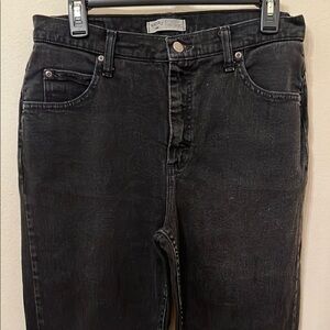 Black Denim Jeans Lee Riders. Size 12 M